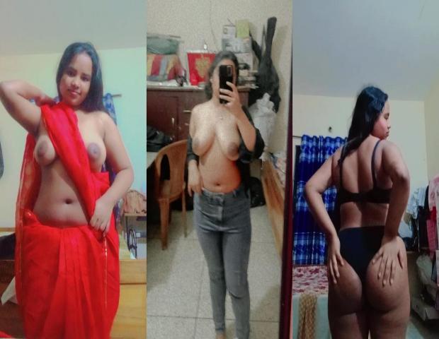 Bhopal Chubby Girl Mote Boobs Dikhaye College BF